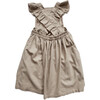 The Linen Pinafore, Oatmeal - Dresses - 2