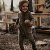 The Free-Range Playsuit, Walnut - Onesies - 2