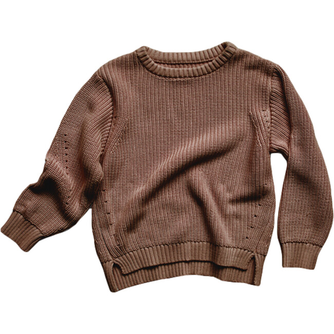 The Essential Sweater, Mocha - Sweaters - 1