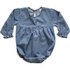 The Denim Romper, Light Denim - Rompers - 1 - thumbnail
