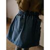 The Denim Skirt, Light Denim - Skirts - 2