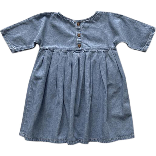 The Denim Dress, Light Denim - Dresses - 3