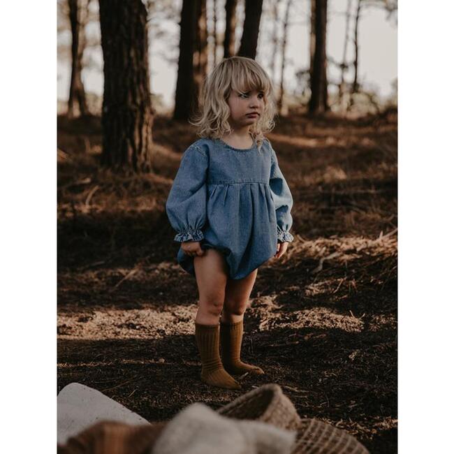 The Denim Romper, Light Denim - Rompers - 4