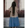 The Denim Culotte, Light Denim - Skirts - 6