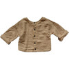 The Button Back Top, Camel - Sweaters - 1 - thumbnail