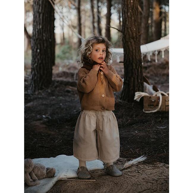 The Chunky Cardigan, Caramel - Cardigans - 3