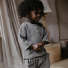 The Muslin Culotte, Lead Gray - Sweatpants - 2