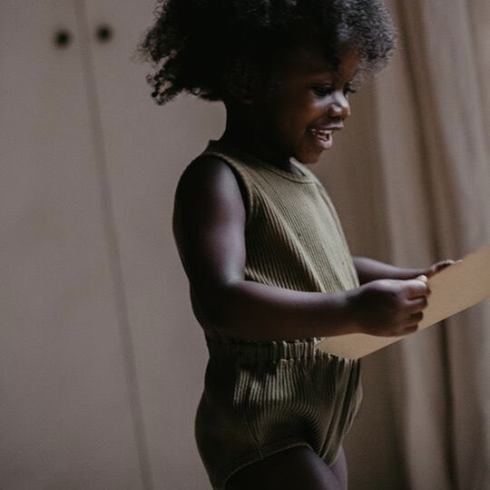 The Dawn Romper, Sage - Rompers - 4