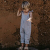 The Baby Greta Overall, French Stripe - Overalls - 2