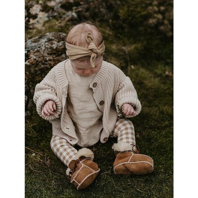 The Gingham Legging, Caramel Gingham - Leggings - 7