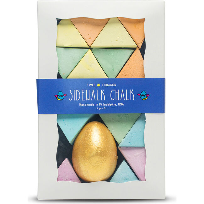 TWEE One Dragon Egg & Scales Handmade Sidewalk Chalk - Arts & Crafts - 1