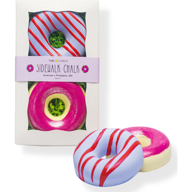 TWEE Exclusive Double Donut Handmade Sidewalk Chalk