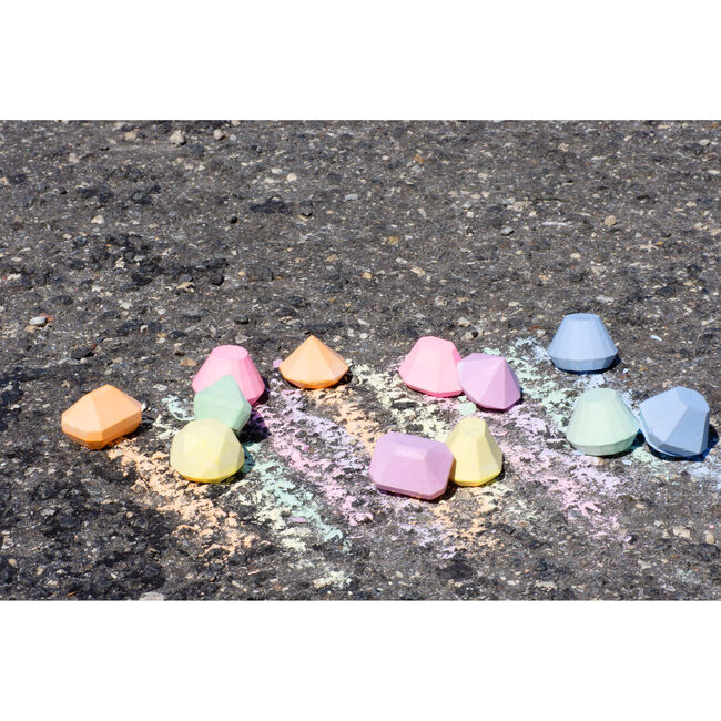TWEE Gemstone Handmade Sidewalk Chalk - Outdoor Games - 5