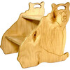 Kids Maple Stepstool, Bear - Kids Seating - 1 - thumbnail