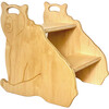 Kids Maple Stepstool, Bear - Kids Seating - 2