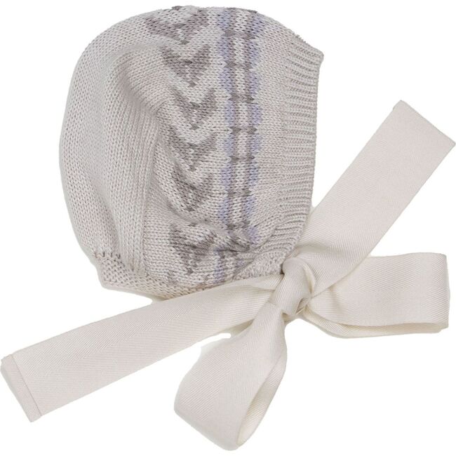 Fairisle Bonnet, Taupe