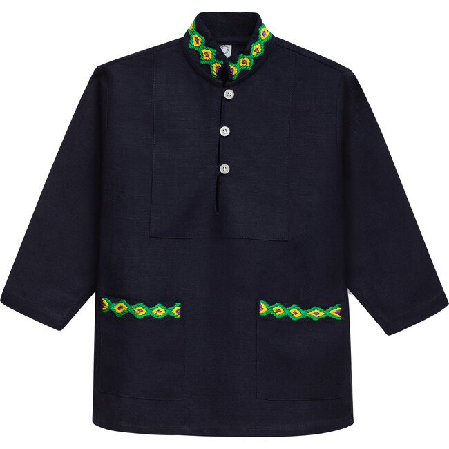 Rombos Shirt, Navy