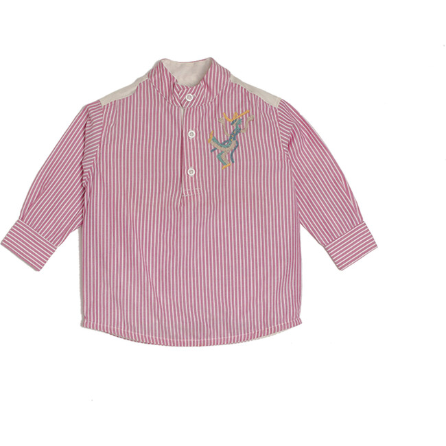 Striped Genova Shirt, Pink