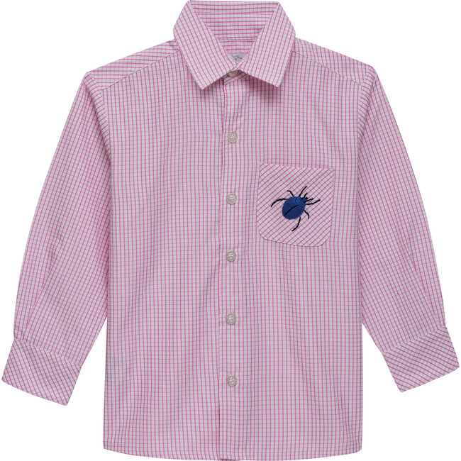 Checkered Shirt, Pink