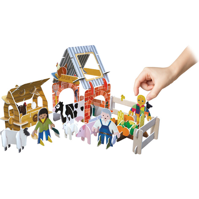 Farmyard Playset - Role Play Toys - 3