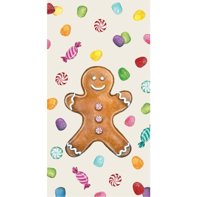 Gingerbread Guest Napkin - Party - 1