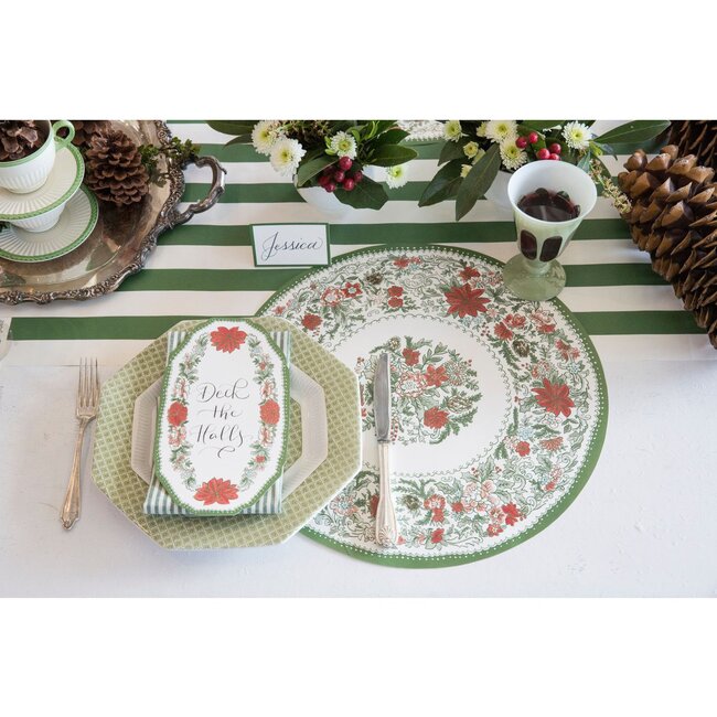 Christmas China Table Accent