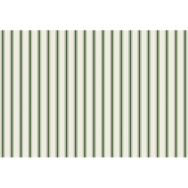 Green Ribbon Striped Placemat - Party - 1
