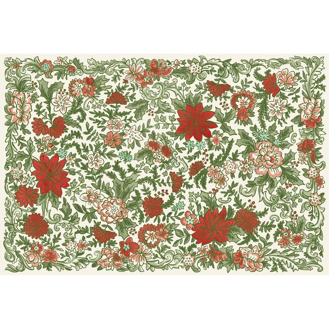 Christmas China Pattern Placemat