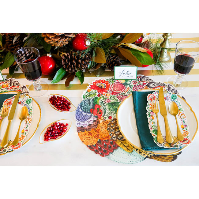 Bountiful Pheasant Placemat - Party - 3