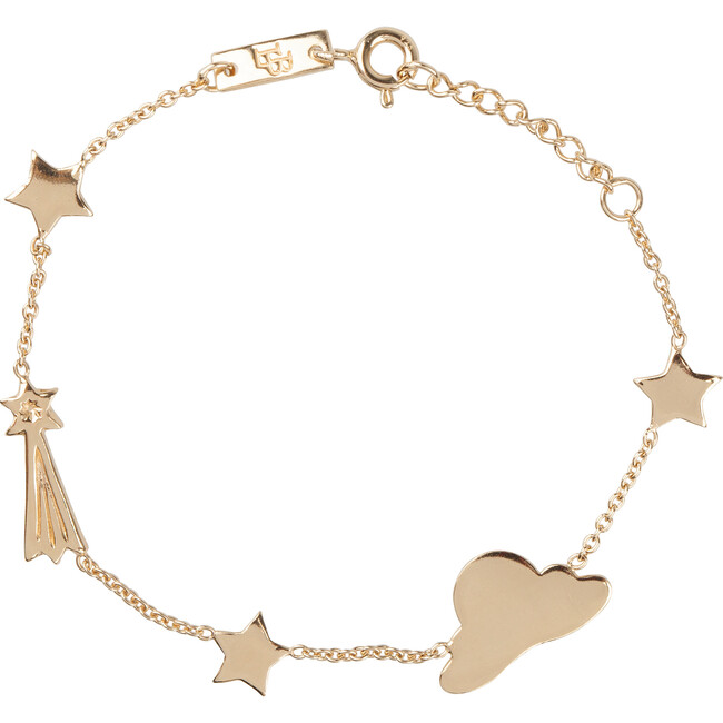 Children's Stargazer Bracelet, Gold Plated