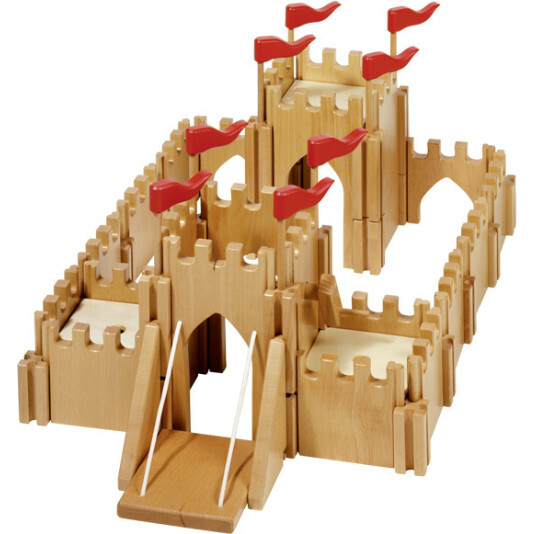 Wooden Medieval Castle - Dollhouses - 1
