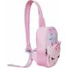 Miss Gwen Rainbow Crown Mini Sling Backpack, Pink - Backpacks - 2