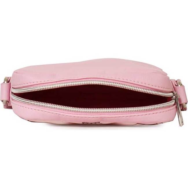 Paris Amour Print Passport Bag, Pink - Bags - 4