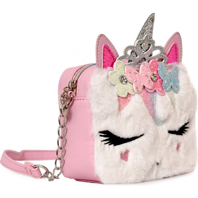 Miss Gwen Rainbow Butterfly Crown Crossbody Purse