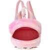 Miss Gwen Butterfly Crown Plush Mini Backpack, Pink - Backpacks - 4
