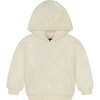 Cozy Hoodie, Cream - Sweaters - 1 - thumbnail