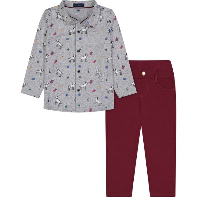 Holiday Knit Set, Multi