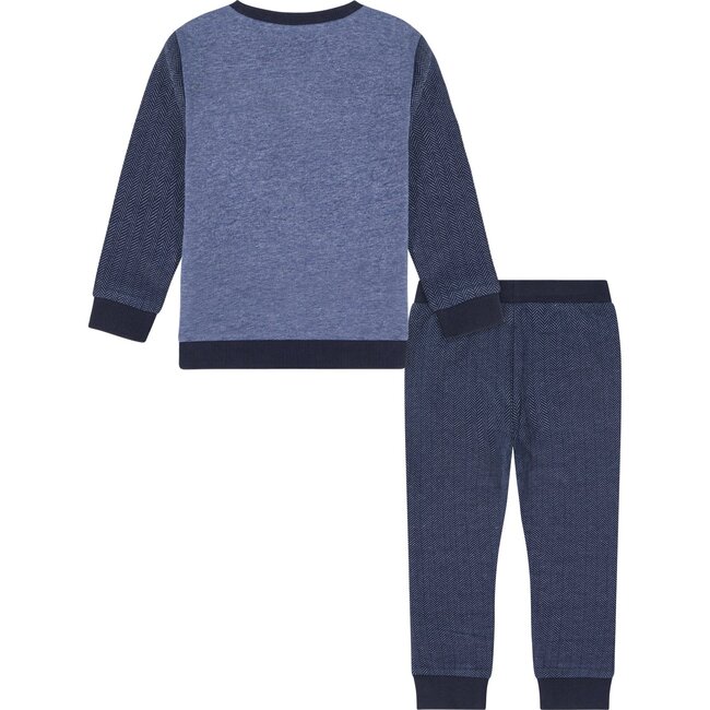 French Terry Sweat Set, Navy