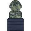 Camo Color Blocked Vest, Multi - Vests - 2