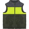 Reversible Sherpa Vest, Green - Vests - 6