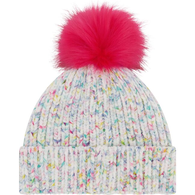 Chenille Hat and Glove Set, Multi - Hats - 5