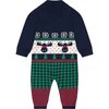 Baby Holiday Sweater Romper, Multi - Rompers - 4