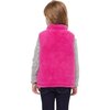 Reversible Heart Sherpa Vest, Pink and Navy - Vests - 5