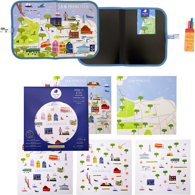 Sticker Mat San Francisco  Bundle - Arts & Crafts - 2