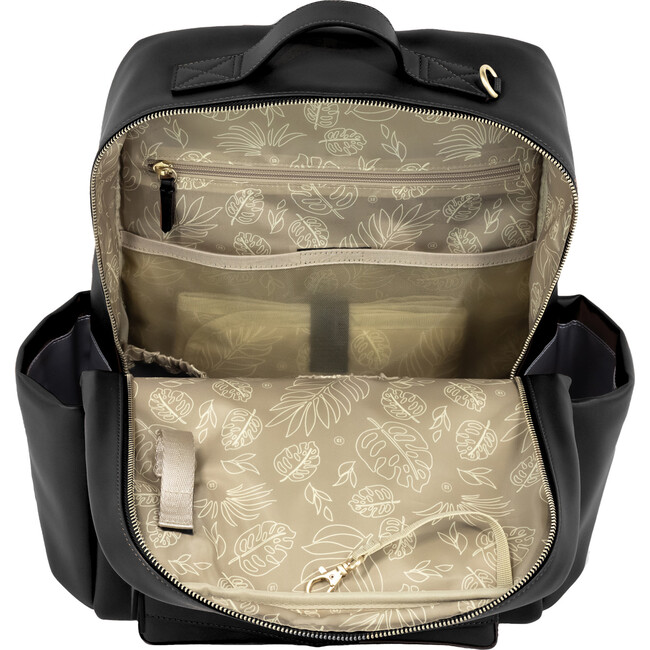 Peek A Boo Backpack, Black - Diaper Bags - 4