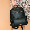 Peek A Boo Backpack, Black - Diaper Bags - 6 - thumbnail