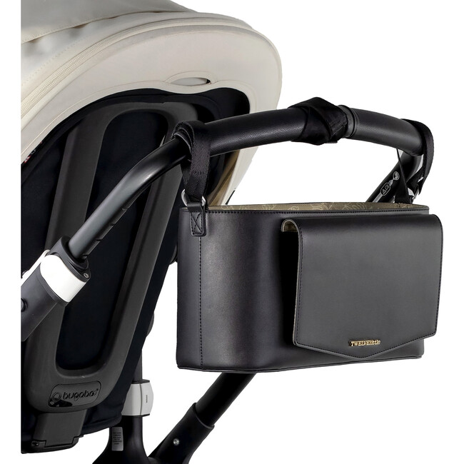 Peek A Boo Stroller Caddy, Black - Diaper Bags - 6
