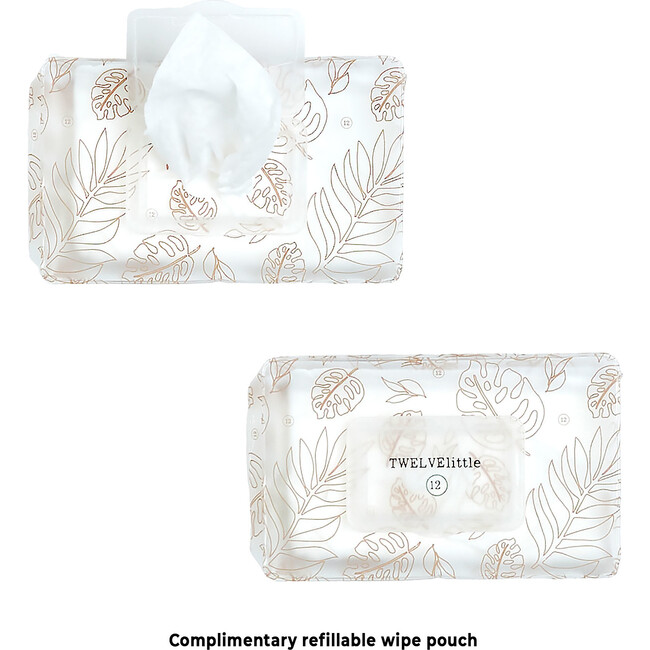 Peek A Boo Stroller Caddy, Olive - Diaper Bags - 7