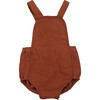 Noble Organic Sun Suit, Cinnamon - Rompers - 1 - thumbnail
