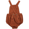 Noble Organic Sun Suit, Cinnamon - Rompers - 2